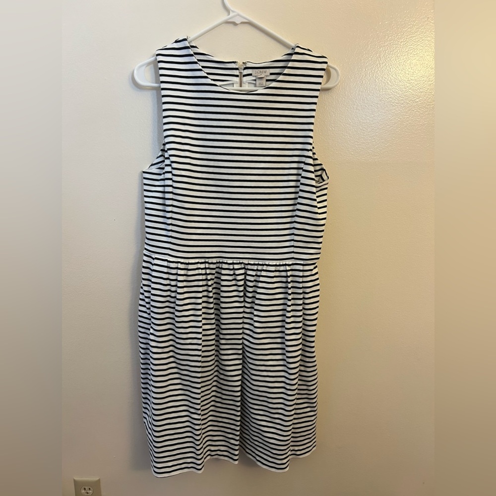 J Crew Factory striped dress